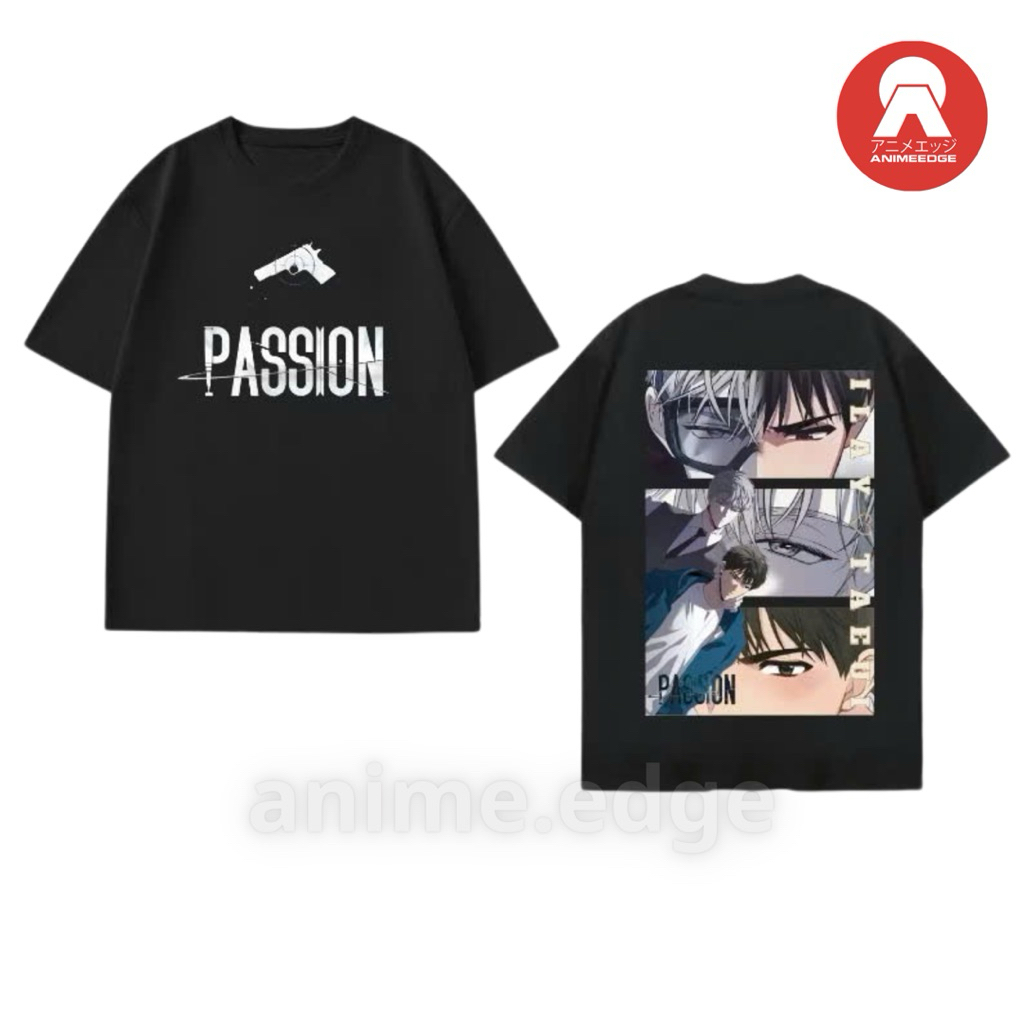 Áo thun In Hình PASSION MANHWA mẫu đẹp chất cotton nam nữ đủ size