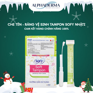   CÓ CHE TÊN  BVS Sofy Soft Tampon - Băng vệ sinh Sofy Soft Tampon Super siêu thấm 