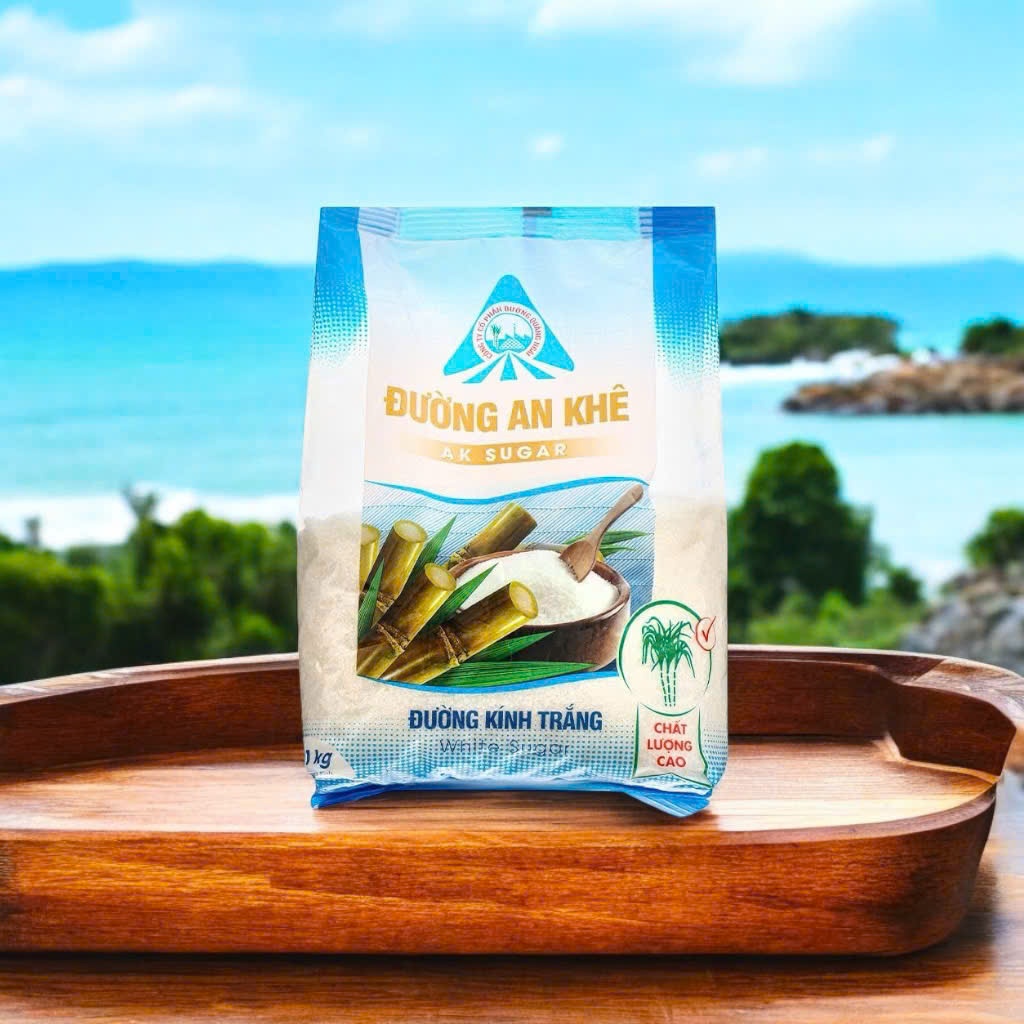 Đường Kính Trắng / Đường Cát Trắng An Khê Túi 1kg
