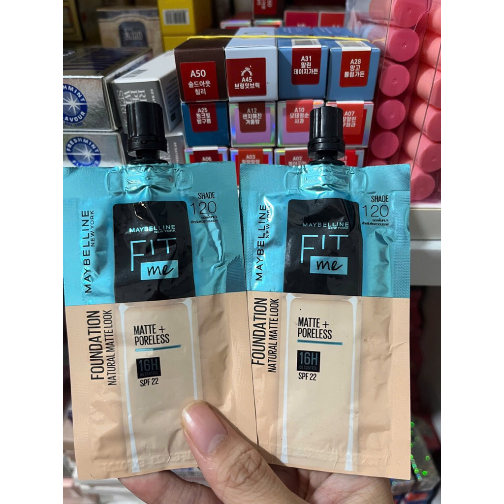 Kem nền và kem lót fit me mini