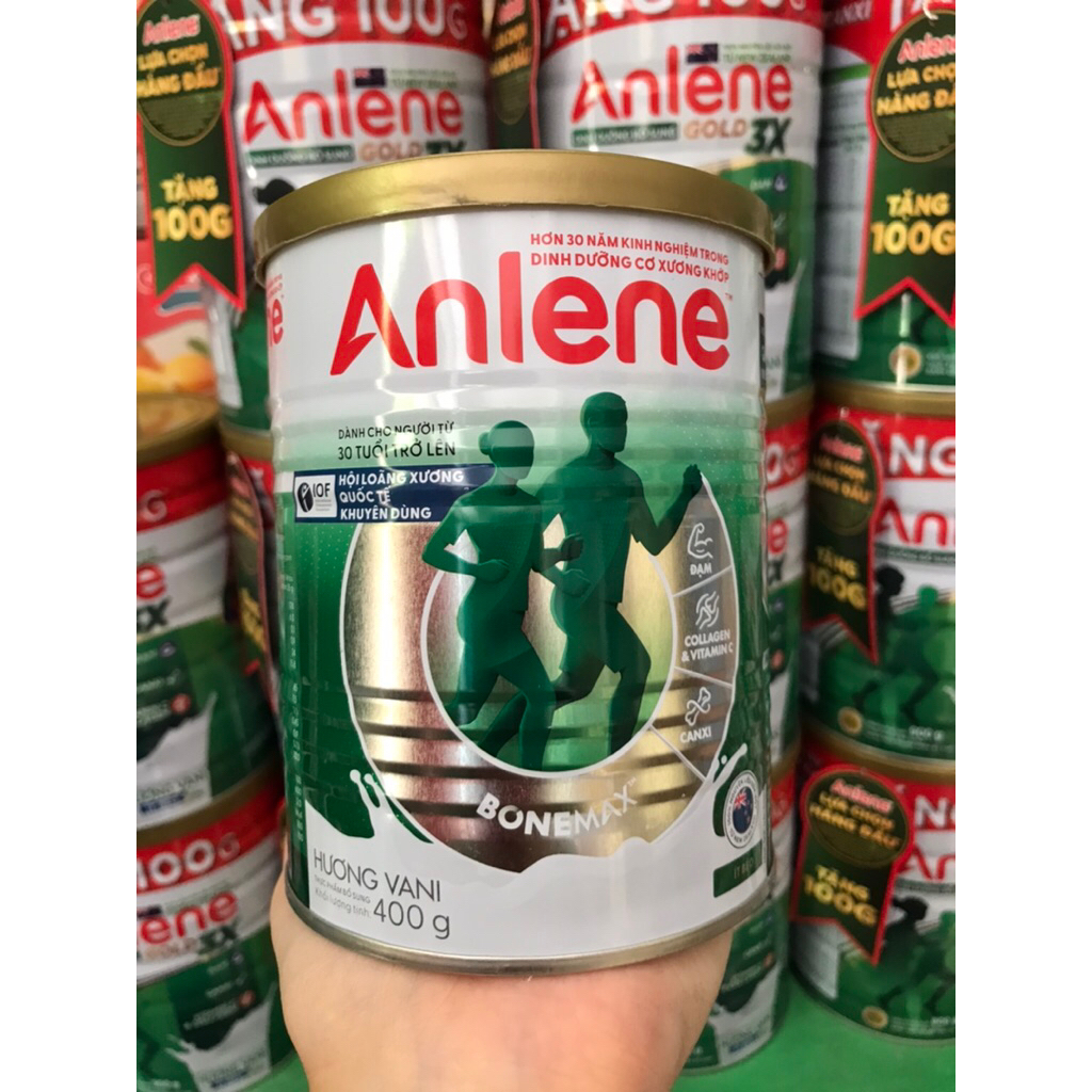 Sữa bột anlene gold lon 400g - date mới