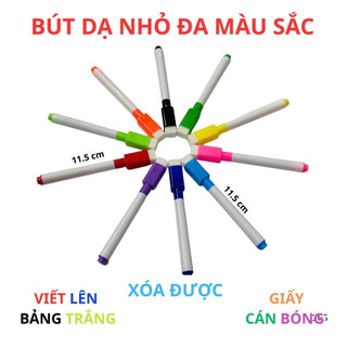  Combo 10 20 30 Bút Dạ Viết Bảng Xóa Được Nhiều Màu - Bút Lông Viết Bảng Nhiều Màu Có Đầu Xóa Cho Bé Tập Vẽ Tập Viết 