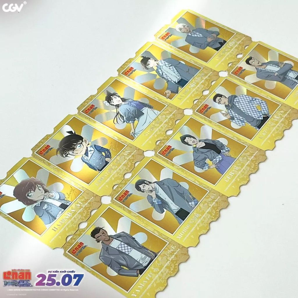 Card Conan Movie 28 x CGV