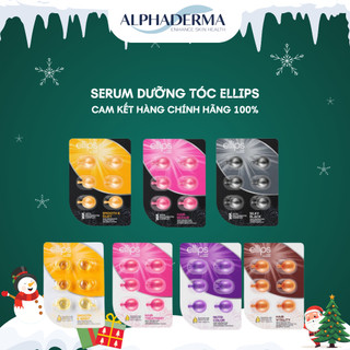 [HÀNG NHẬP KHẨU] Serum Dưỡng Tóc Ellips Hair Vitamin Giảm Rụng Phục Hồi Nuôi Dưỡng Tóc Óng Mượt