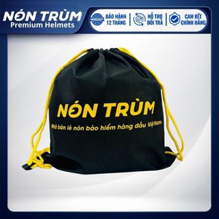 Túi vải dây rút balo Nón Trùm dây đeo đựng nón bảo hiểm nửa đầu 3/4 fullface cao cấp