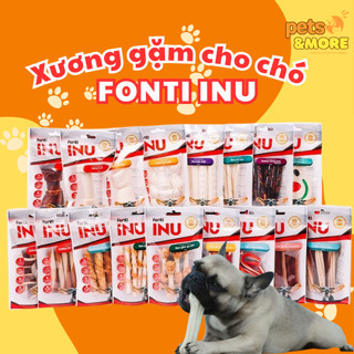 Xương Gặm Canxi Sạch Răng Cho Chó Fonti Inu Made in Vietnam