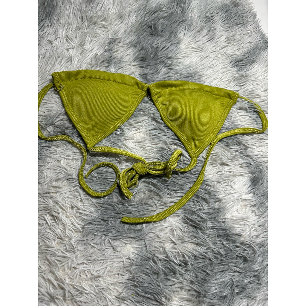 Bộ Bikini 2 Mảnh Màu Trơn Có Dây Đeo Cổ Màu Sắc Đơn Giản  sexy Thời Trang Biển có mút mã 02 | BigBuy360 - bigbuy360.vn