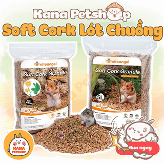    Hàng Có Sẵn   Gỗ Sồi Mềm Niteangel Soft Cork Granule Lót Chuồng Dành Cho Hamster Thú Nhỏ ... 