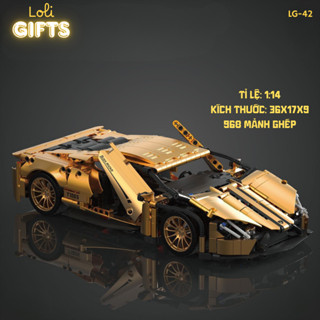 Mô Hình Lắp Ráp Siêu Xe Lb Tỷ Lệ 1:14 Làm Quà Tặng sinh nhật, trung thu, Noel, Cho Bạn Trai, Bé Trai