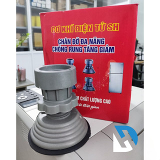 Chân Kê Máy Giặt Điều Chỉnh Độ Cao Bộ 4 Chân Máy Giặt Chống Rung Máy Giặt Tăng Giảm Chiều Cao Đế Cao Su Cao Cấp