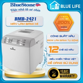 Máy Làm Bánh Mì Bluestone BMB-2421, 12 Chế Độ Tự Động, Bảo Hành Chính Hãng 24 Tháng