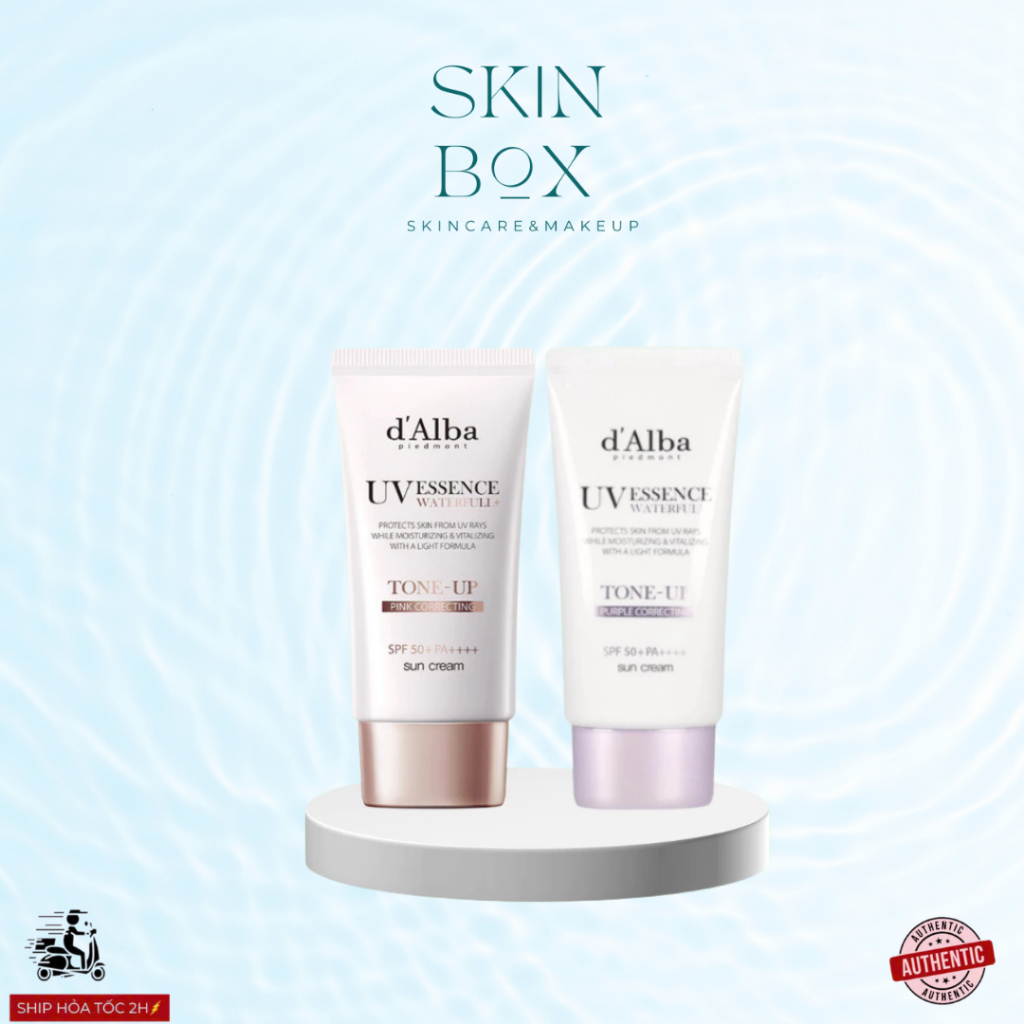 Kem Chống Nắng Nâng Tone D'Alba Waterfull Tone-up Sun Cream Bee Skincare