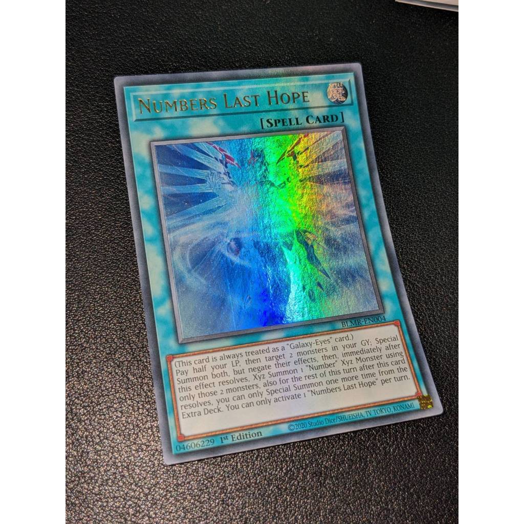 Numbers Last Hope - BLMR-EN004 - Ultra Rare 1st Edition