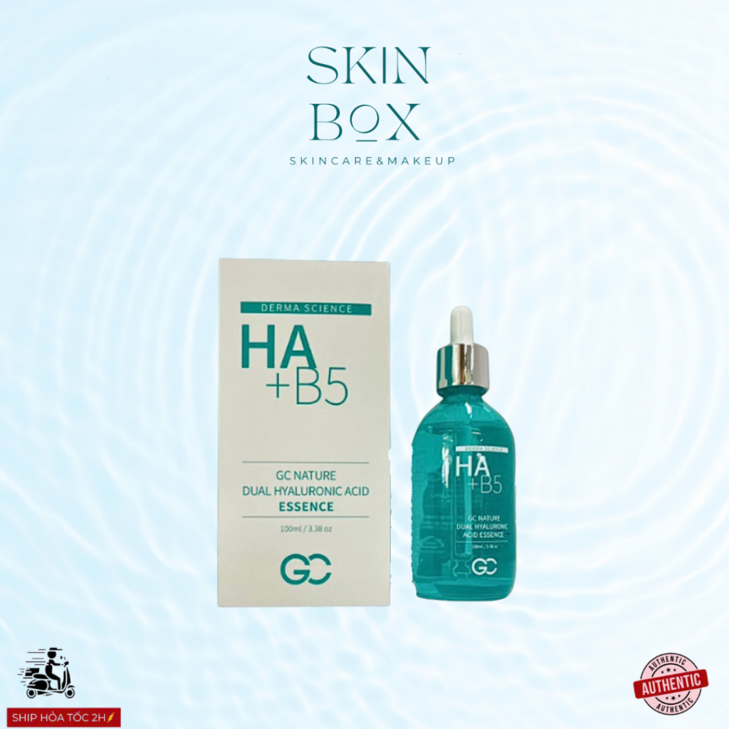 Serum dưỡng ẩm phục hồi da GC Derma Science HA+ B5 full 100ml - MÈO BEAUTY