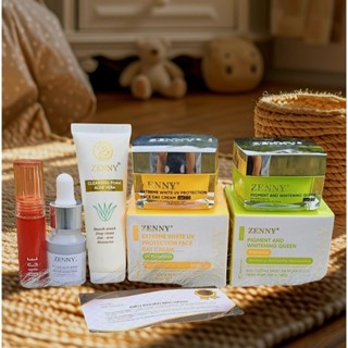  bộ đôi kem zenny  VER tặng serum 10ml duõng trắng da  sữa rửa mặt  sỉ ib  