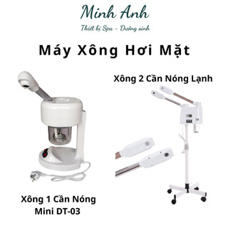 Máy Xông Hơi Mini DT-03 | Xông 2 Cần Nóng Lạnh, Máy Xông Hơi Mặt Chuyên Dùng Cho Spa Thẩm Mỹ Viện