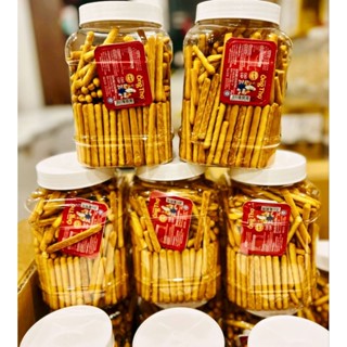  Bánh quy đũa KÈM SỮA ĐẶC 49k HŨ TO 500GR NHƯ HÌNH 