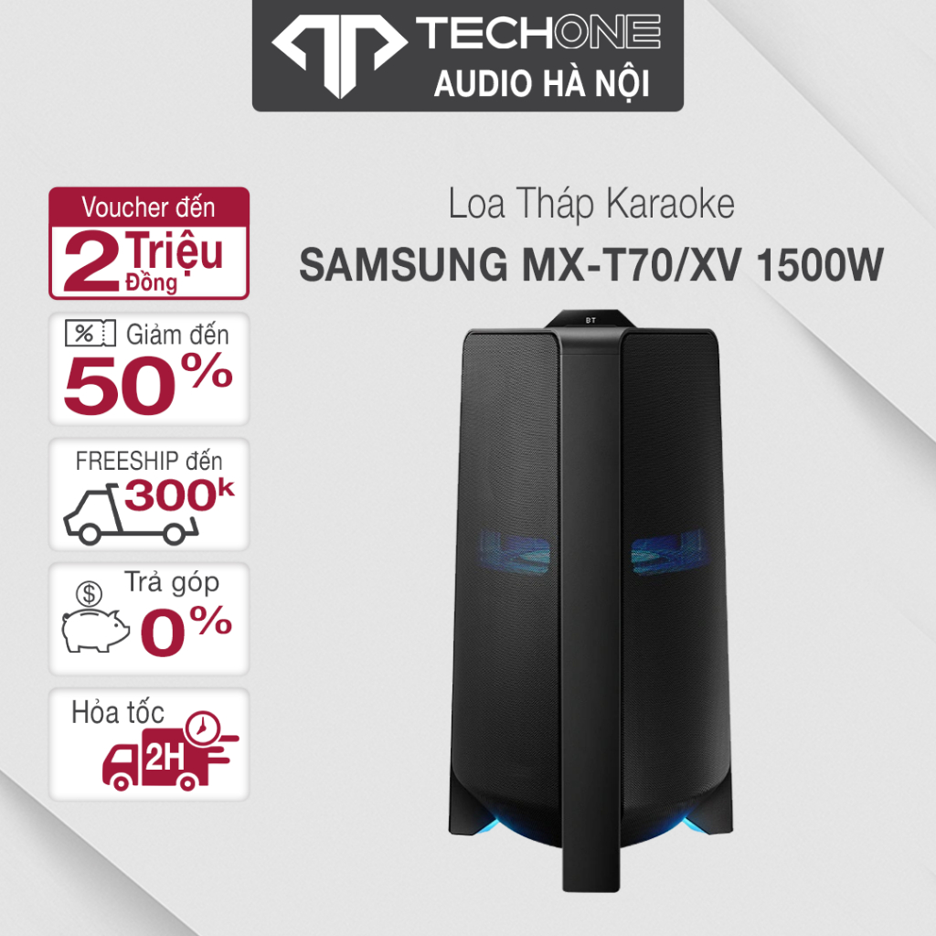 Loa Tháp Karaoke Samsung MX T70 /XV 1500W hàng chính hãng 100% Bảo Hành 12 Tháng Trên Toàn Quốc