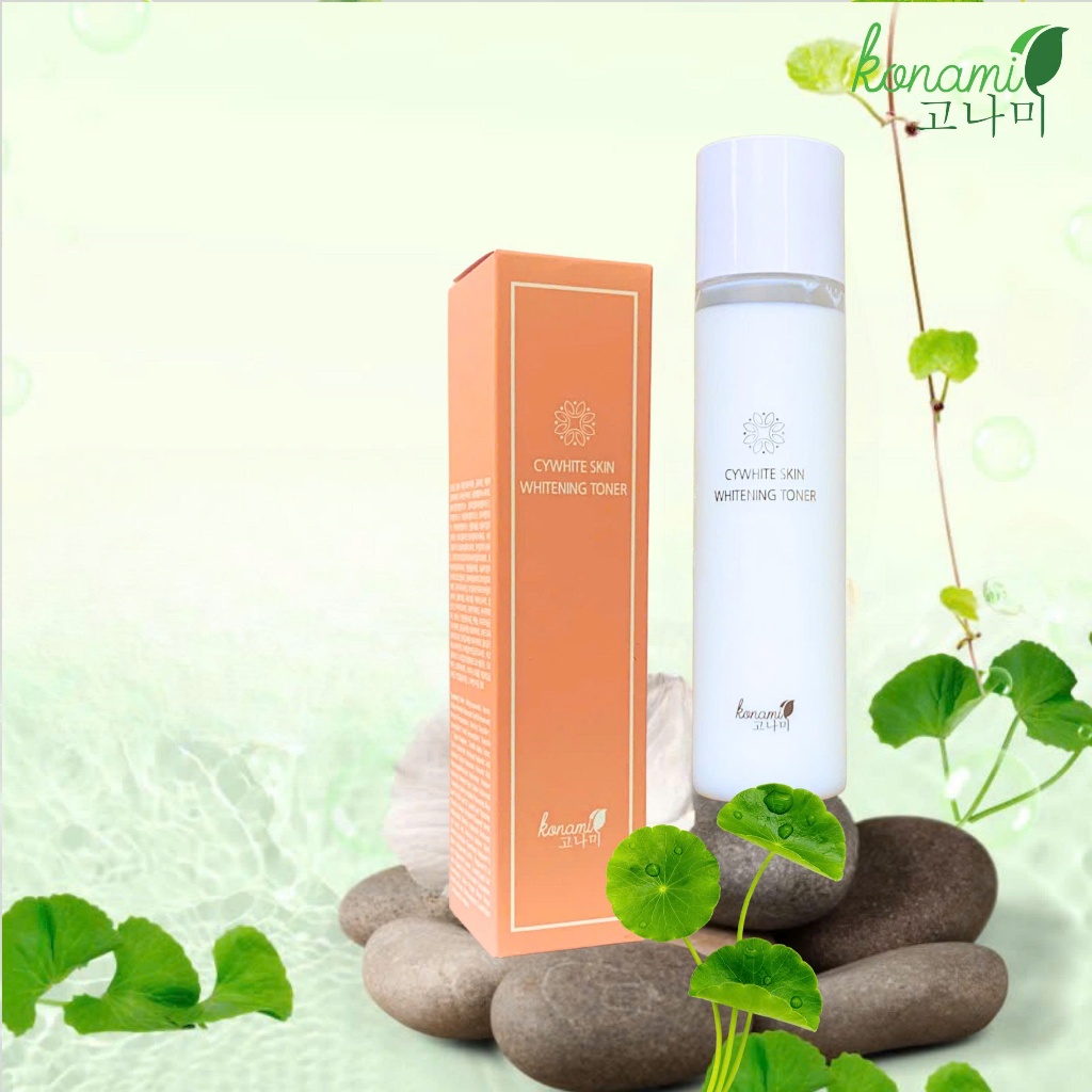 Nước hoa hồng Konami cywhite dưỡng ẩm làm dịu sáng da 140ml