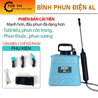 SIÊU RẺ - BÌNH XỊT ĐIỆN 6L tặng phụ kiện chất lượng cao nhỏ gọn dễ dàng sử dụng phun thuốc thuốc muỗi sương.. 