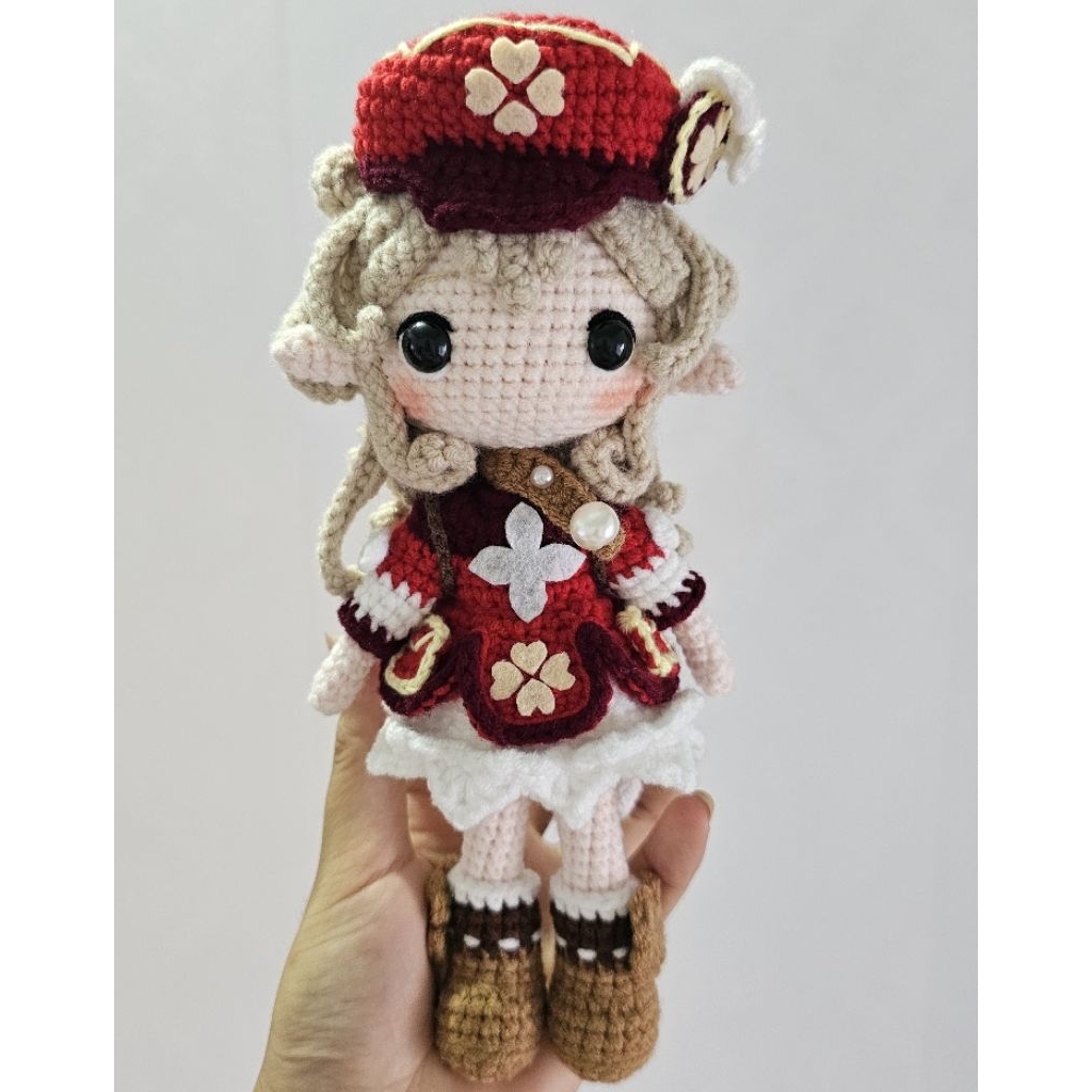 Búp Bê Klee móc len Genshin Impact. Doll Genshin Impact. Mô hình Klee Genshin Impact