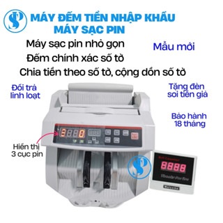   MẪU MỚI Máy đếm tiền giá rẻ SẠC PIN đếm chính xác số tờ,chia tiền,XIUDUN- 3250C 
