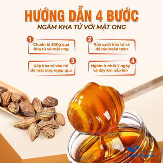 Quả kha tử 100g, hỗ trợ giảm ho, đau họng, mất tiếng, tiêu đờm, dùng nấu siro cho trẻ nhỏ