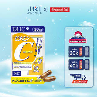 Viên uống DHC vitamin C Nhật Bản 60 viên/gói và 180 viên/gói JPKOI