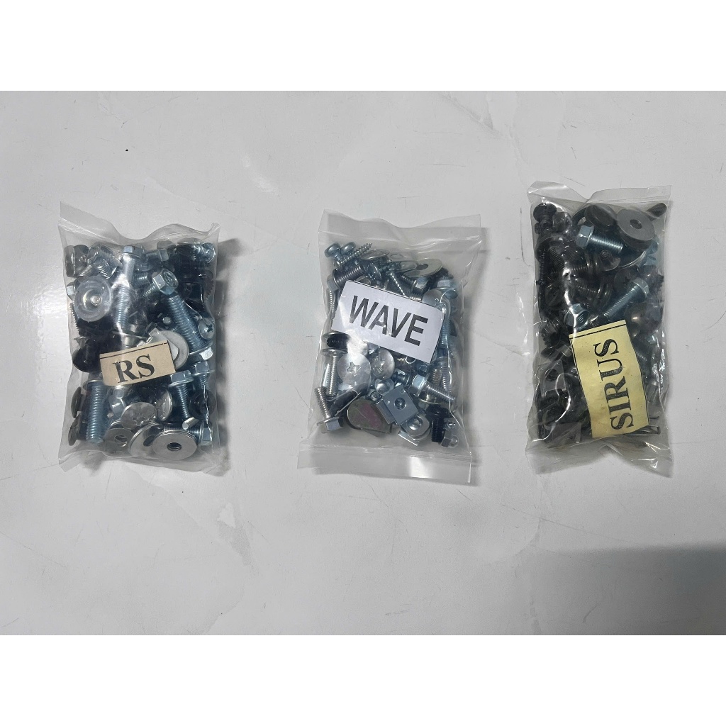 Bộ ỐC gắn dàn áo xe máy loại 1  [ Wave/Wave100/WaveRS/Sirius ]