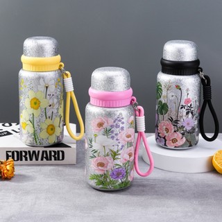  Bình Giữ Nhiệt Chất Liệu Phủ TITAN Dung Tích Lớn 600ml 800ml Có Dây Đeo – Giữ Nhiệt 12-24H 