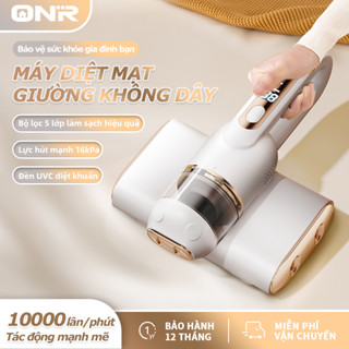ONR-Máy Hút Bụi Giường Nệm Cầm Tay, 6 Mức Lực Hút, Khử Trùng Bằng Tia UV, Không Dây, Máy Diệt Mạt