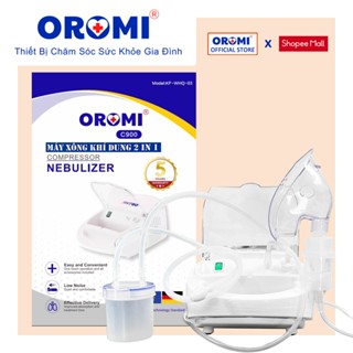 Máy xông khí dung và hút mũi OROMI C900 - DÒNG MÁY CHUYÊN XÔNG