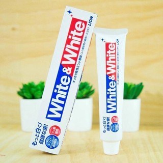 Kem đánh răng White & White Nhật Lion 150g