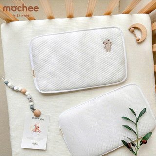 Mochee- Gối Đầu Điều Hoà Lụa Cotton Cho Bé Mochee/Joone