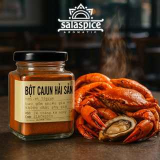 Bột CAJUN Hải Sản Louisiana SALA SPICE gia vị Tây nhập khẩu kết hợp các món hải sản cao cấp