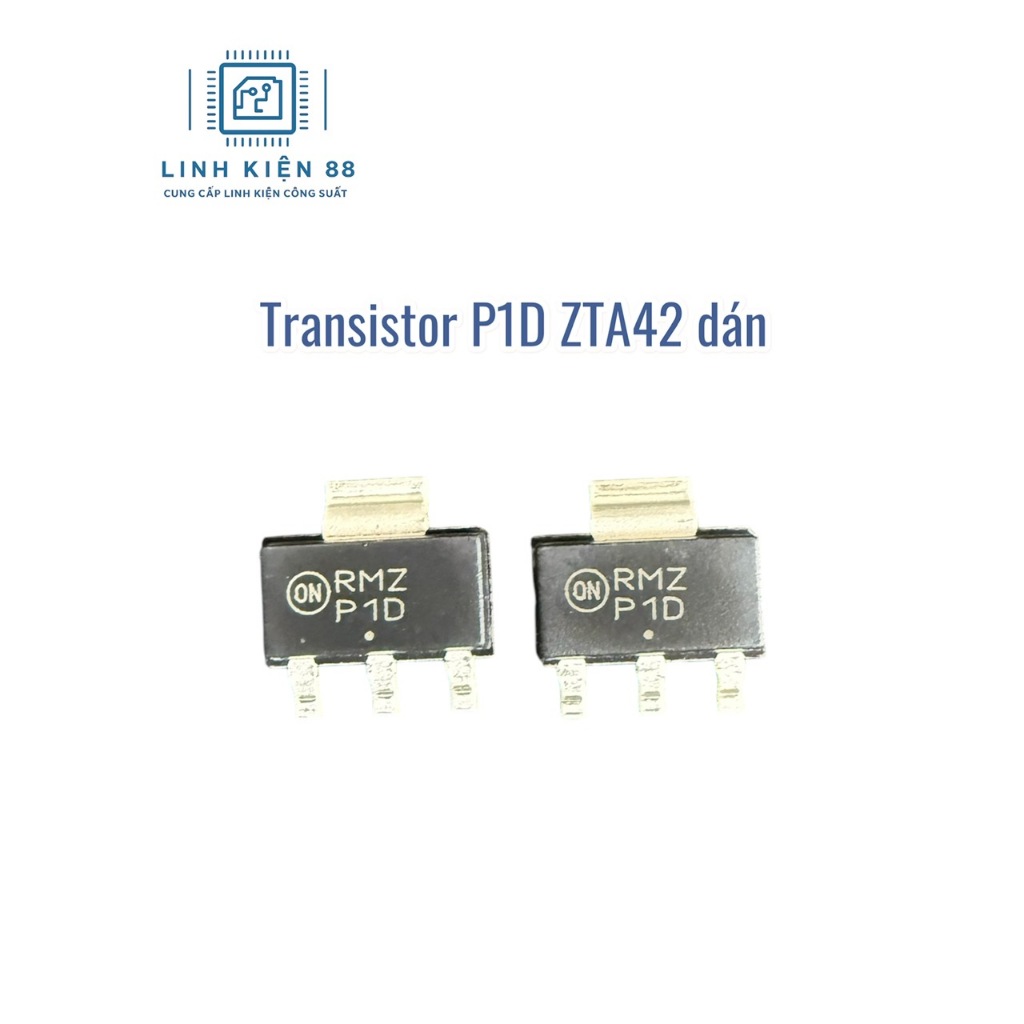 5 con Transistor PZTA42 A42 P1D dán Sop-223 hãng ON