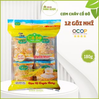  Cơm cháy cố đô đặc sản Ninh Bình ocop 4 sao- Chia gói nhỏ 12 gói 
