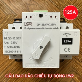  Bộ chuyển nguồn điện tự động ATS 2P 125A LWR- cầu dao đảo chiều 220V 