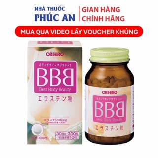 Viên uống nở ngực BBB Orihiro Nhật Bản 300 viên giúp tăng kích thước và săn chắc vòng 1