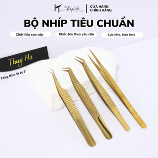  Nhíp Nối Mi Nhíp Volume  Hoa Hồng Đen Nhíp Tách Chuẩn Pakistan Mũi Phủ Nhám NANO   Thúy Hà 