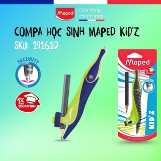 Compa Học Sinh KID'Z Maped - SKU:191610, Dễ Sử Dụng, An Toàn, Thương Hiệu Pháp [Chính Hãng]