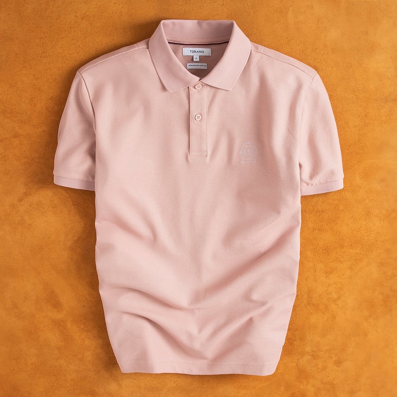 [LUXURY ITEM] Áo polo nam TORANO MARQUISE POLO trơn thêu logo ngực mềm mượt, hạn chế co rút, bền màu GSTP601 | BigBuy360 - bigbuy360.vn