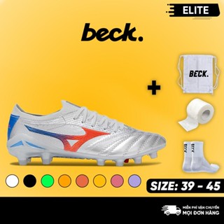 Giày Bóng Đá Mizuno Neo 4 Elite SOCCER BECK, Đế Đinh FG, Bám Sân,Các Phối Màu Sắc, Phù Hợp Mặt Sân Cỏ Tự Nhiên