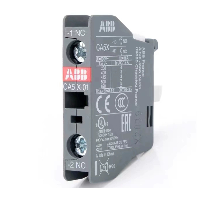 (ORDER - KHÔNG CÓ SẴN) Tiếp điểm phụ ABB CA5X-01/ CA5X-10