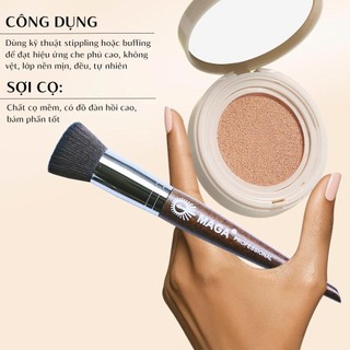 Cọ Tán Kem Nền Tạo Khối Bronzer Má Hồng Kem Form Đầu Ngang MAGA Buffer Brush 20
