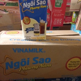  Thùng sữa đặc ngôi sao Phương Nam Vinamilk  12 hộp *1,284kg  