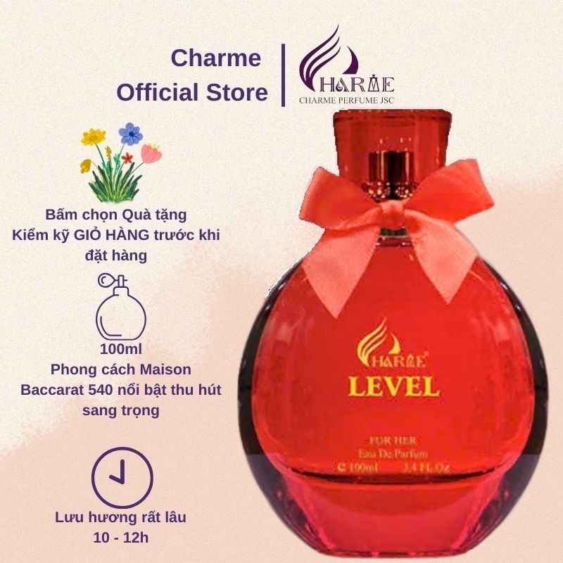 Nước Hoa Nữ Charme Level 100ml
