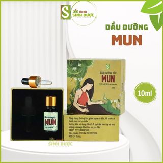 Dưỡng Tóc MUN Thảo Dược HTX Sinh Dược 10ml, dưỡng hỗ trợ mọc tóc, mềm tóc