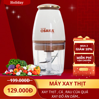  Máy Xay Đa Năng Osaka Chính Hãng Máy Xay Sinh Tố Cầm Tay Máy Xay Thịt Mini Lưỡi Dao Không Gỉ 
