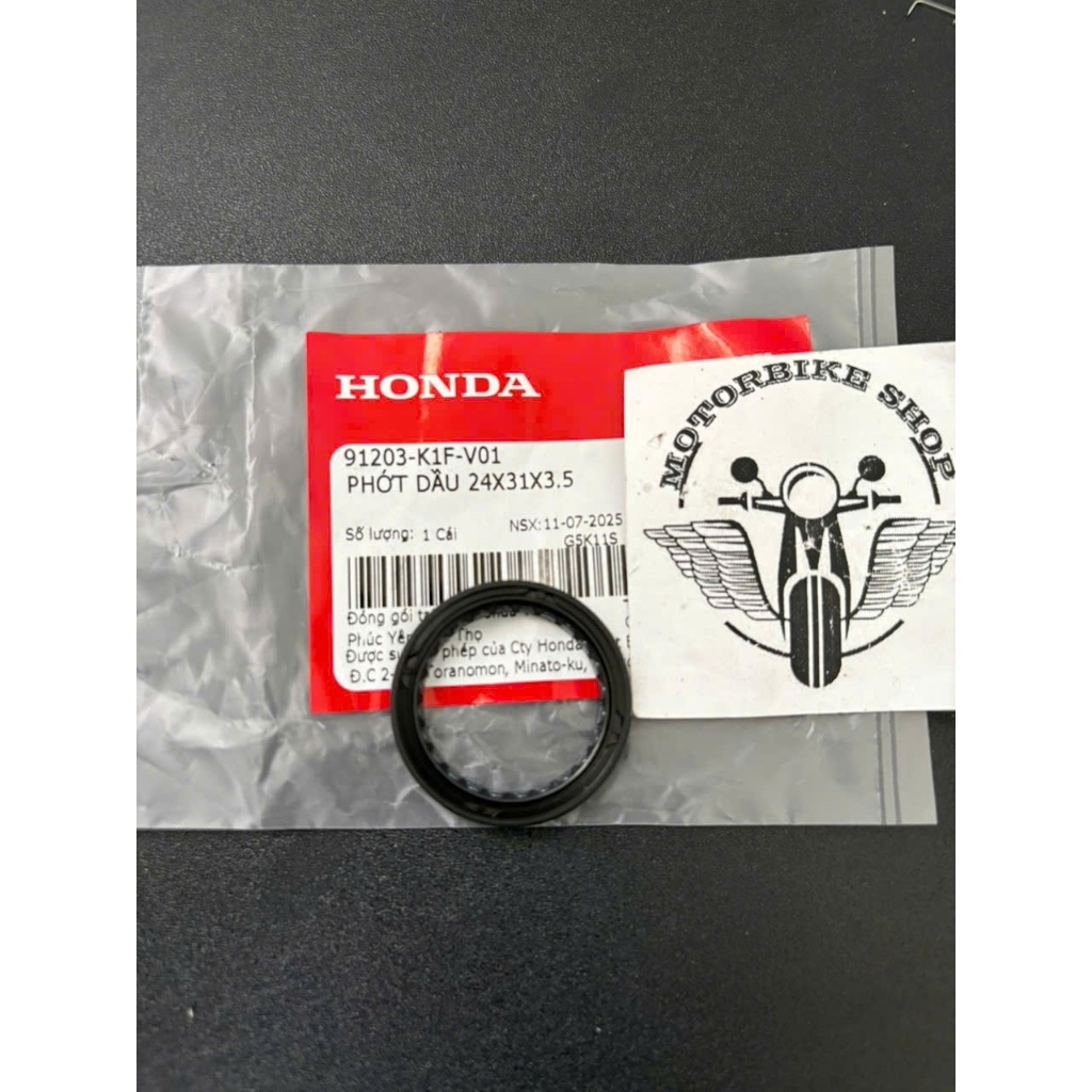 phớt chắn bụi chén bi nồi trước ab 125-160 click vario sh mode lead 125 4val sh 4val 125/160 91203K1